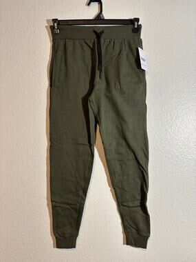 BenBen NWT Men's Size S Olive Green Fleece Lined Joggers Sweatpants Athleisure